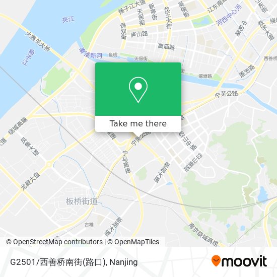 G2501/西善桥南街(路口) map