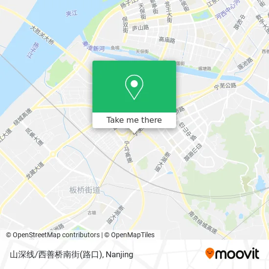 山深线/西善桥南街(路口) map