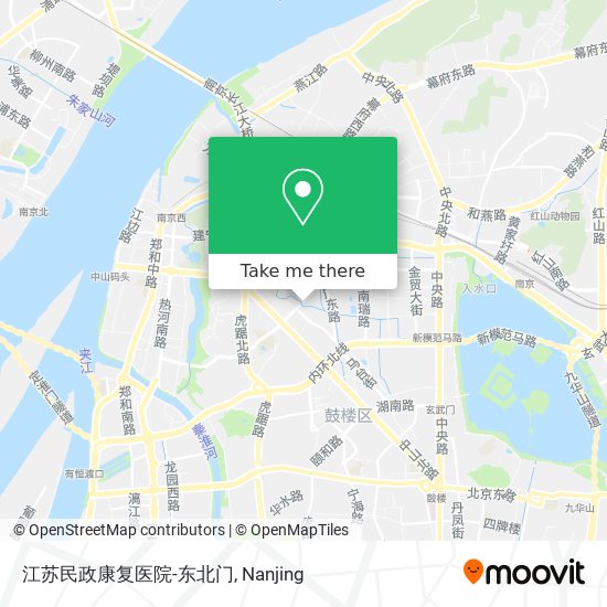 江苏民政康复医院-东北门 map