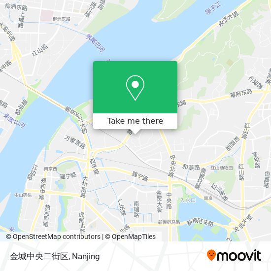 金城中央二街区 map
