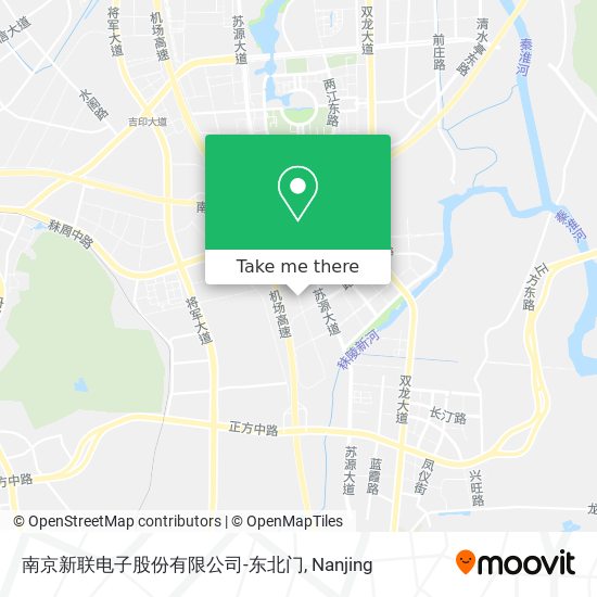 南京新联电子股份有限公司-东北门 map