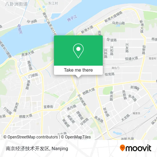 南京经济技术开发区 map
