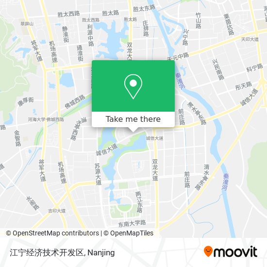 江宁经济技术开发区 map