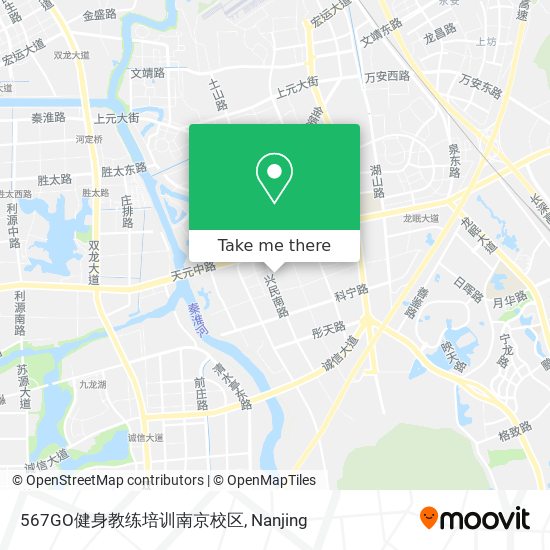 567GO健身教练培训南京校区 map