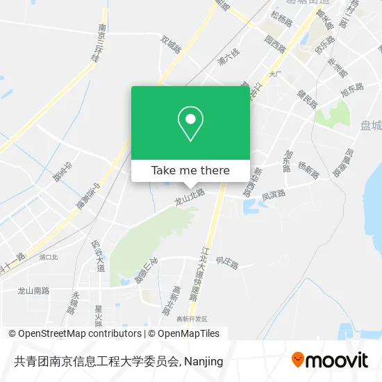 共青团南京信息工程大学委员会 map