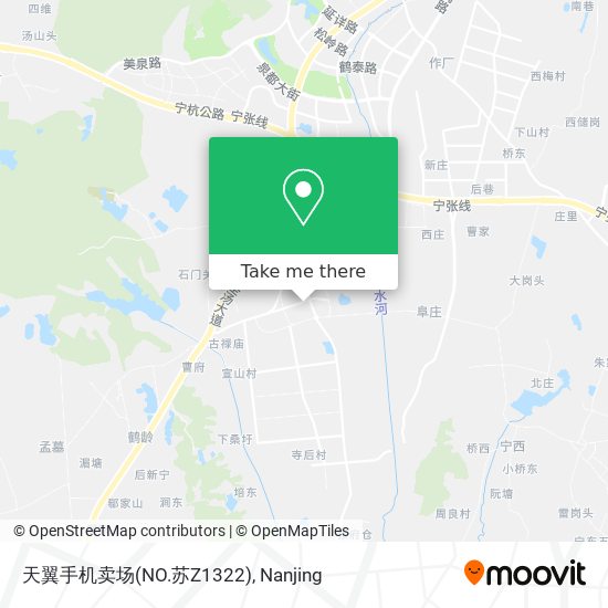 天翼手机卖场(NO.苏Z1322) map