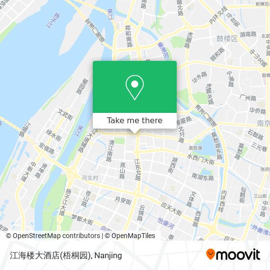 江海楼大酒店(梧桐园) map