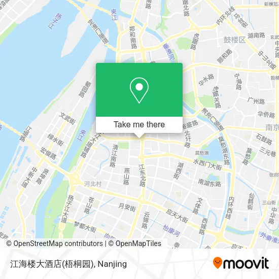 江海楼大酒店(梧桐园) map
