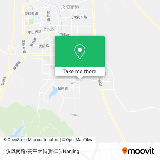 仪凤南路/高平大街(路口) map