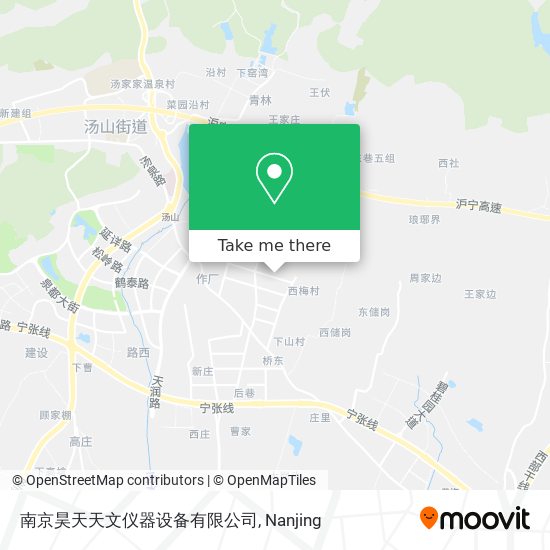 南京昊天天文仪器设备有限公司 map