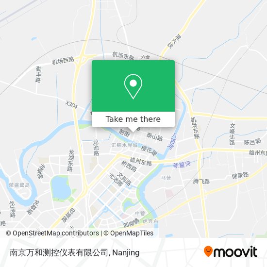 南京万和测控仪表有限公司 map