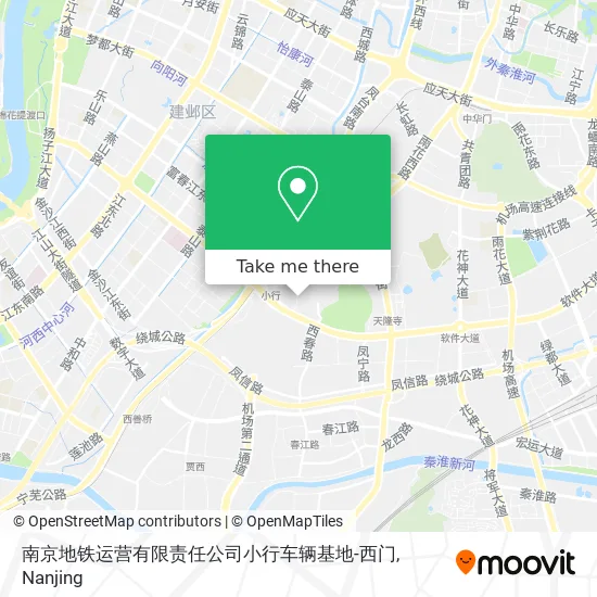 南京地铁运营有限责任公司小行车辆基地-西门 map