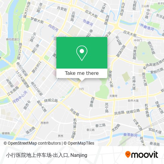 小行医院地上停车场-出入口 map