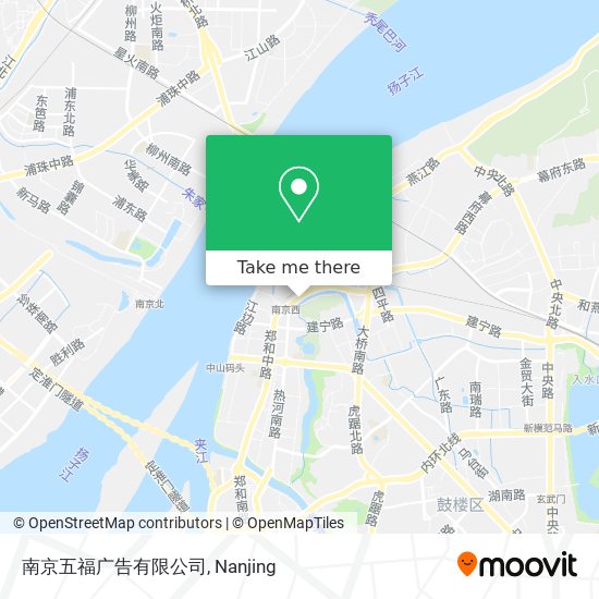 南京五福广告有限公司 map