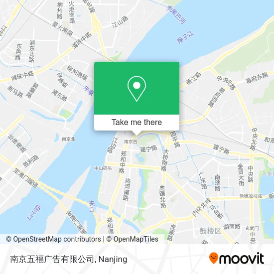 南京五福广告有限公司 map