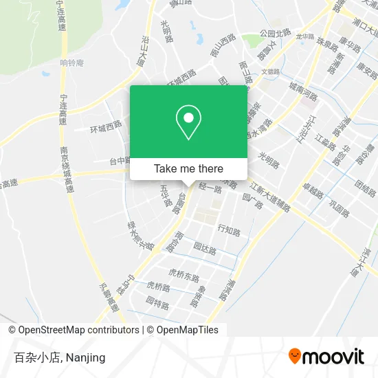 百杂小店 map