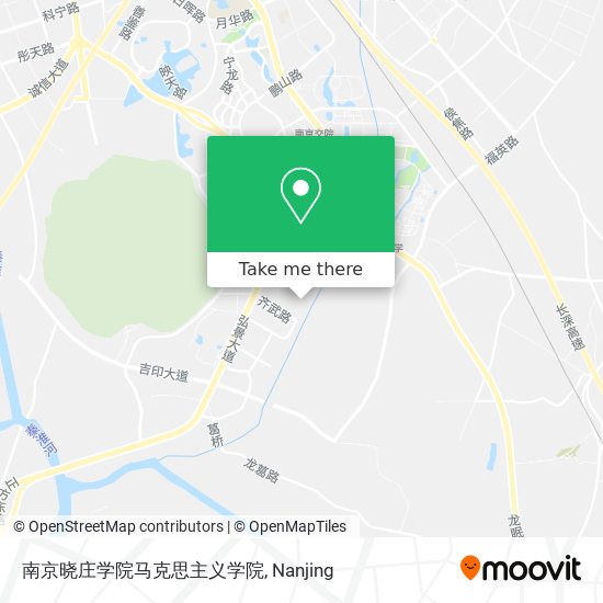 南京晓庄学院马克思主义学院 map