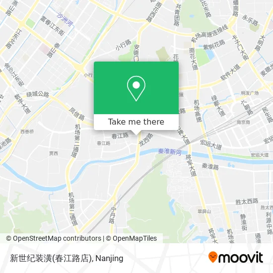 新世纪装潢(春江路店) map
