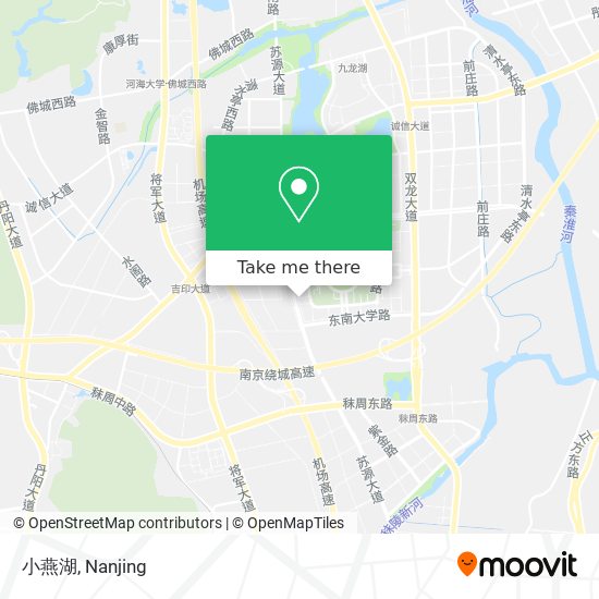 小燕湖 map