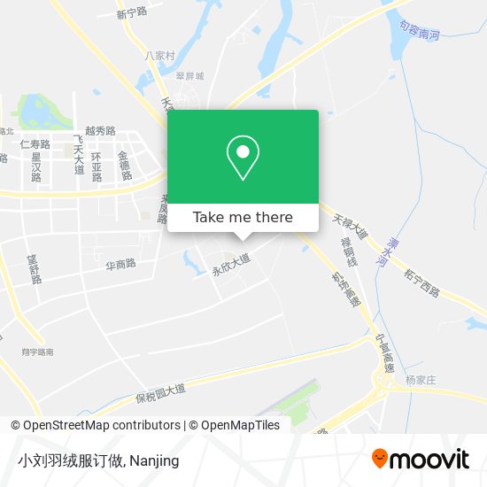 小刘羽绒服订做 map