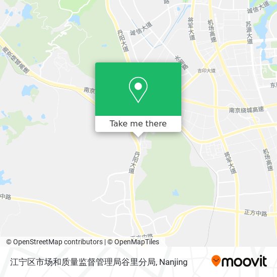 江宁区市场和质量监督管理局谷里分局 map
