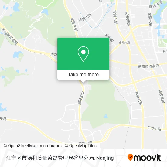 江宁区市场和质量监督管理局谷里分局 map