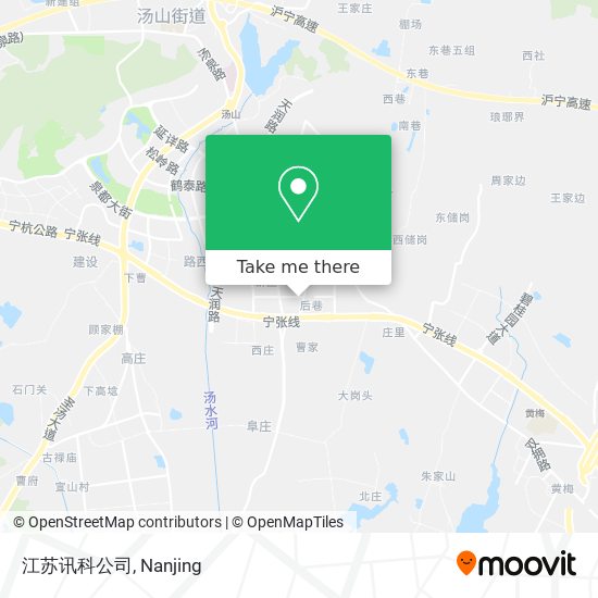 江苏讯科公司 map