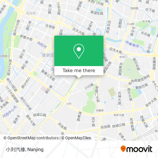 小刘汽修 map