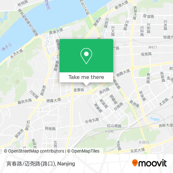 寅春路/迈尧路(路口) map