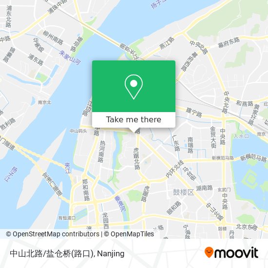 中山北路/盐仓桥(路口) map