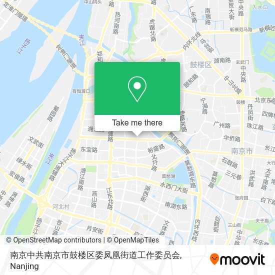 南京中共南京市鼓楼区委凤凰街道工作委员会 map