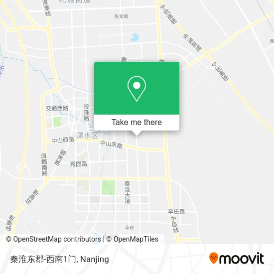 秦淮东郡-西南1门 map