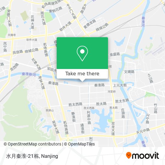水月秦淮-21栋 map