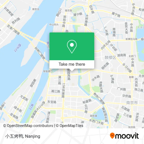 小五烤鸭 map