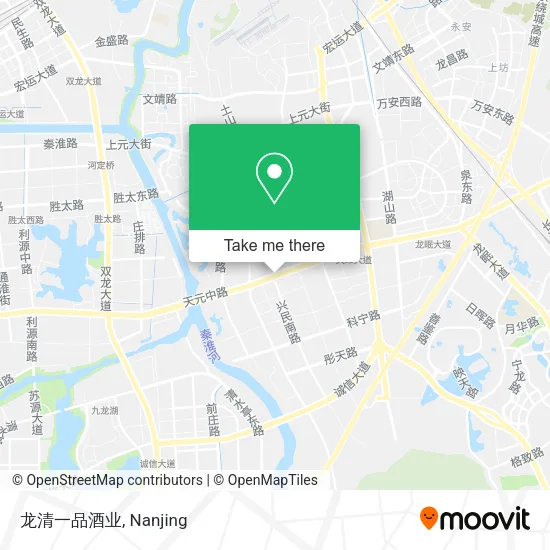 龙清一品酒业 map