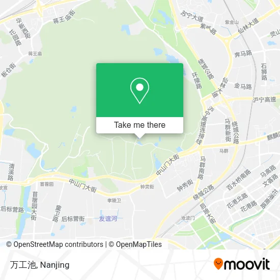 万工池 map