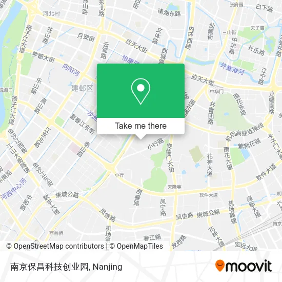 南京保昌科技创业园 map