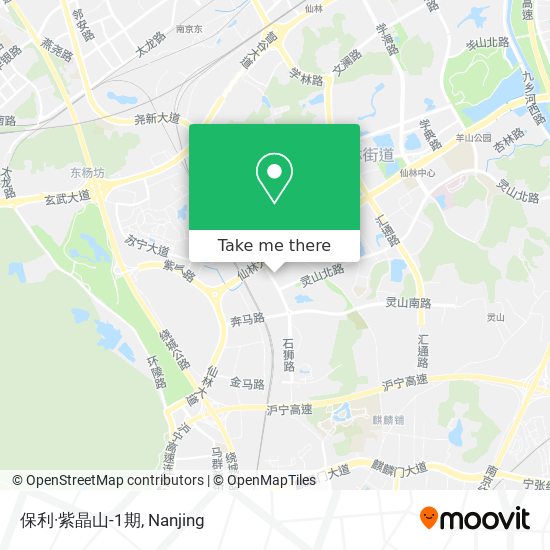 保利·紫晶山-1期 map