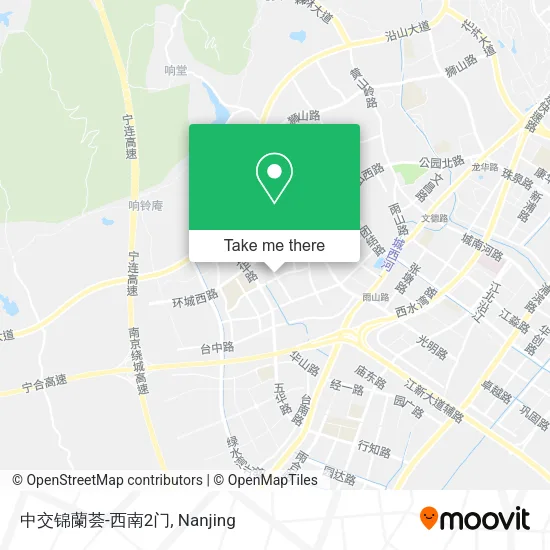 中交锦蘭荟-西南2门 map