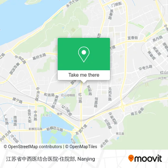 江苏省中西医结合医院-住院部 map
