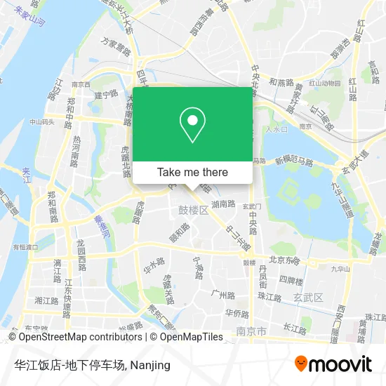 华江饭店-地下停车场 map