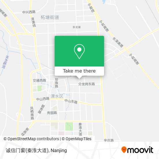 诚信门窗(秦淮大道) map
