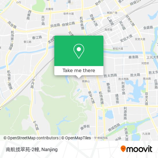 南航揽翠苑-2幢 map