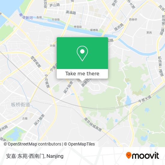 安嘉·东苑-西南门 map