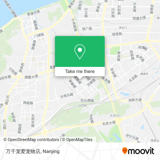 万千宠爱宠物店 map
