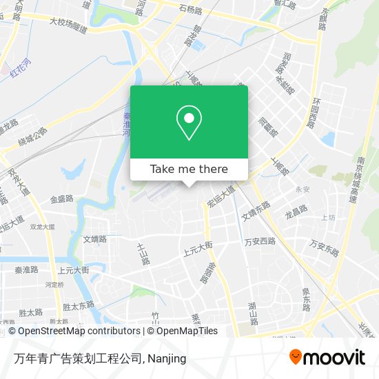 万年青广告策划工程公司 map