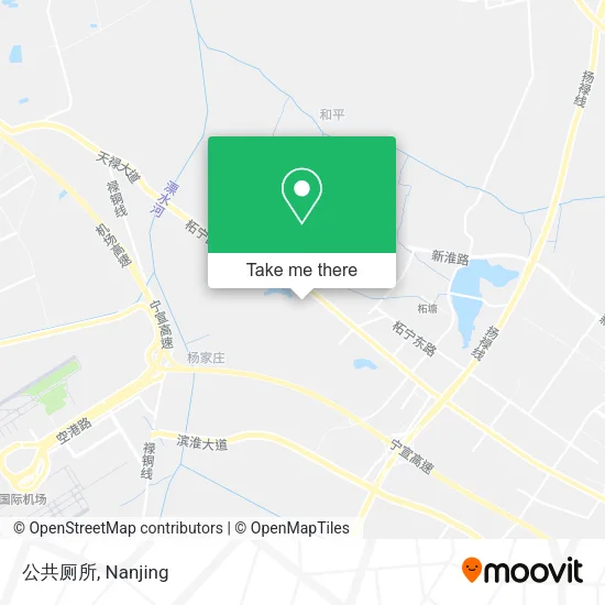 公共厕所 map