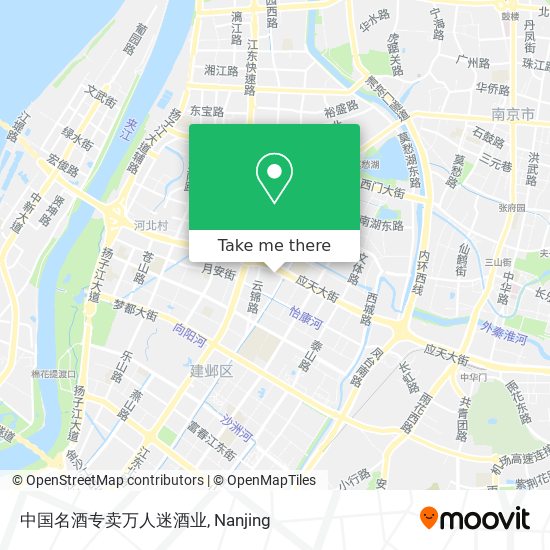 中国名酒专卖万人迷酒业 map