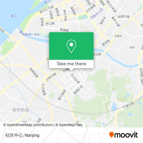 社区中心 map