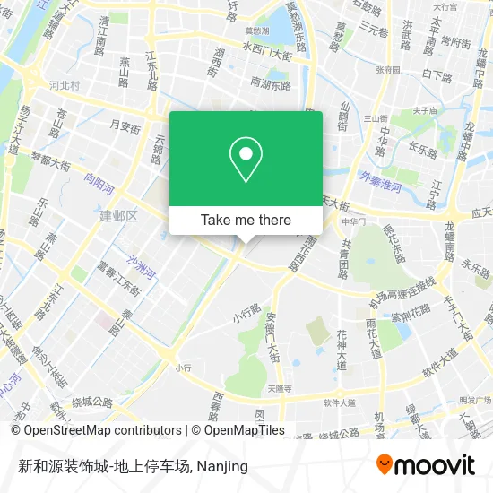 新和源装饰城-地上停车场 map